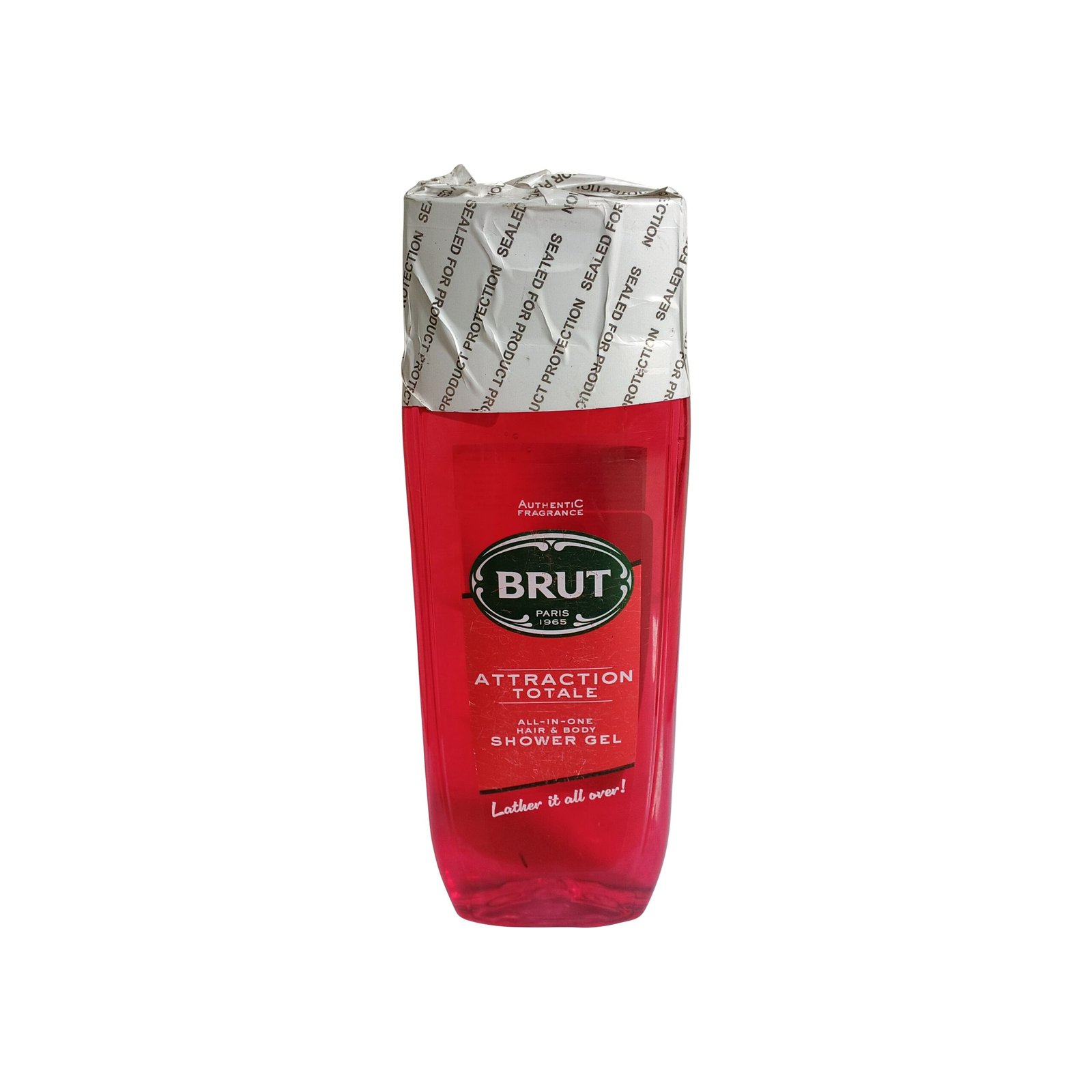 Bruut Shower Gel front Brut Shower Gel – Attraction Totale / Sport Style (500ml) - Image 1