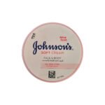 Johnson's Soft Cream – 200ml | 24-Hour Moisture for Face & Body | Original Imported |